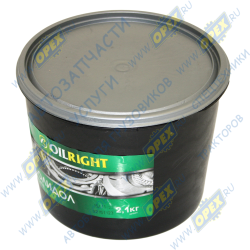 6016 Смазка солидол жировой (ведро 2,1кг) Oil Right